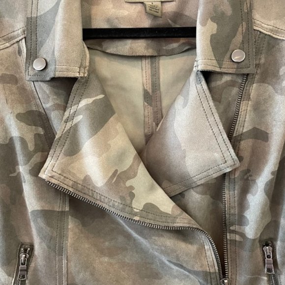 Anthropologie Marrakech Camo Moto Jacket - Picture 6 of 11